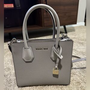 Gently used Michael Kors Gray Handbag